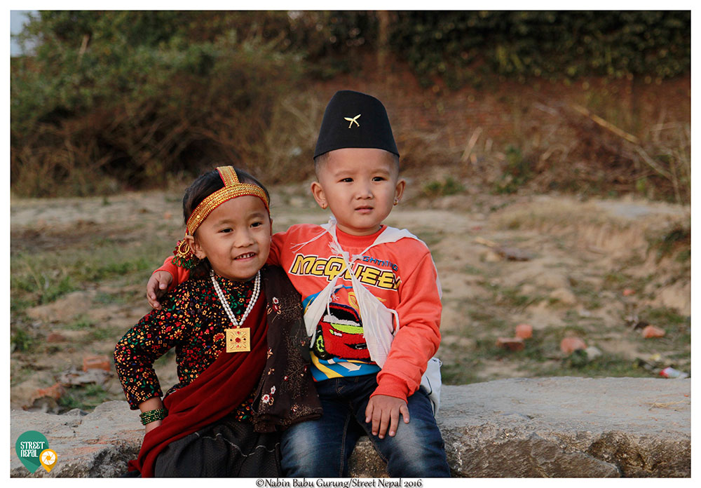 SYLVIA GURUNG AND SINJO GURUNG IN TRADITIONAL ATTIRES FOR TAMU LHOSAR CELEBRATION (PHOTO)
