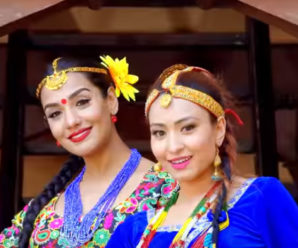 PRIYANKA KARKI PERFORMING "MACHHILE KHANE" WITH THE "CARTOONZ CREW"
